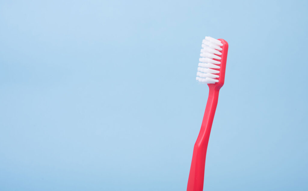 Most dental experts say that if you have had your toothbrush for around three months it's time to invest in a new one.